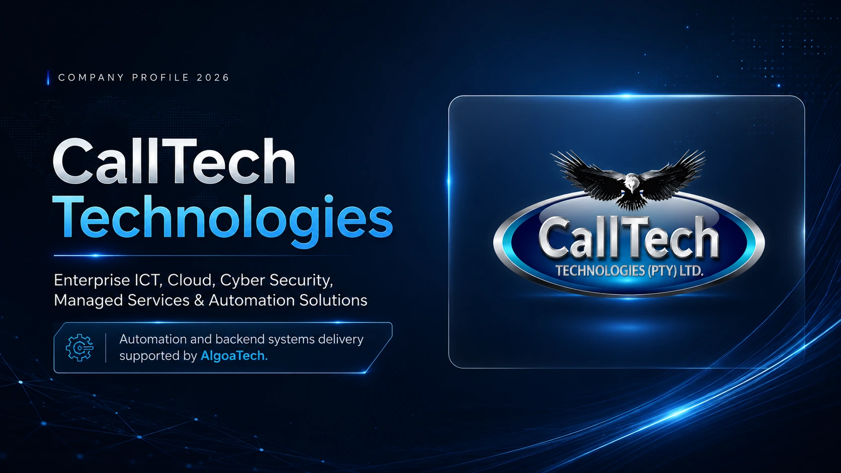 CallTech Technologies premium company profile cover